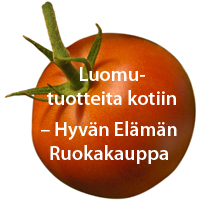 Luomutuotteita kotiin - Hyvän Elämän Ruokakauppa